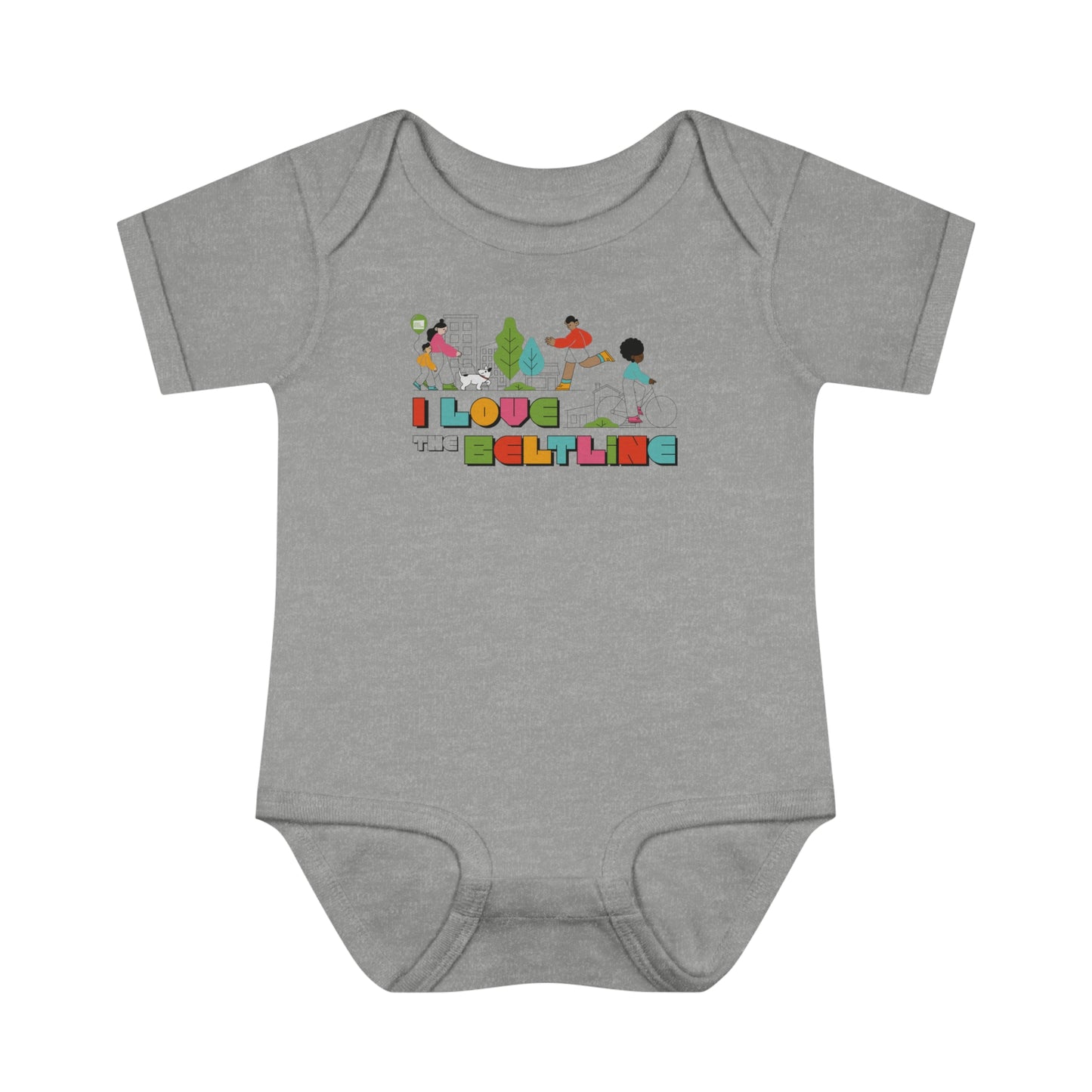 I Love the BeltLine Unisex Bodysuit