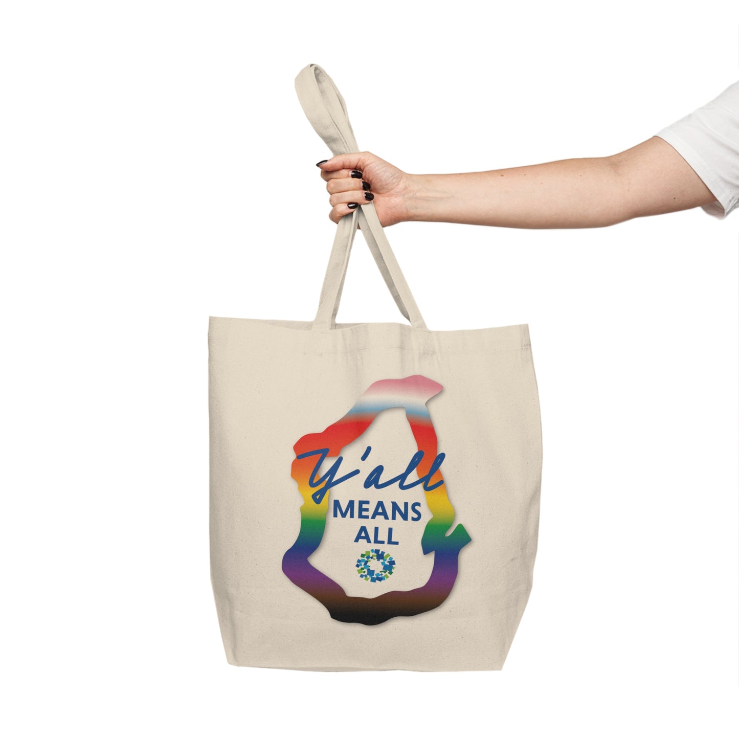 Y'all Means All Shopping Tote