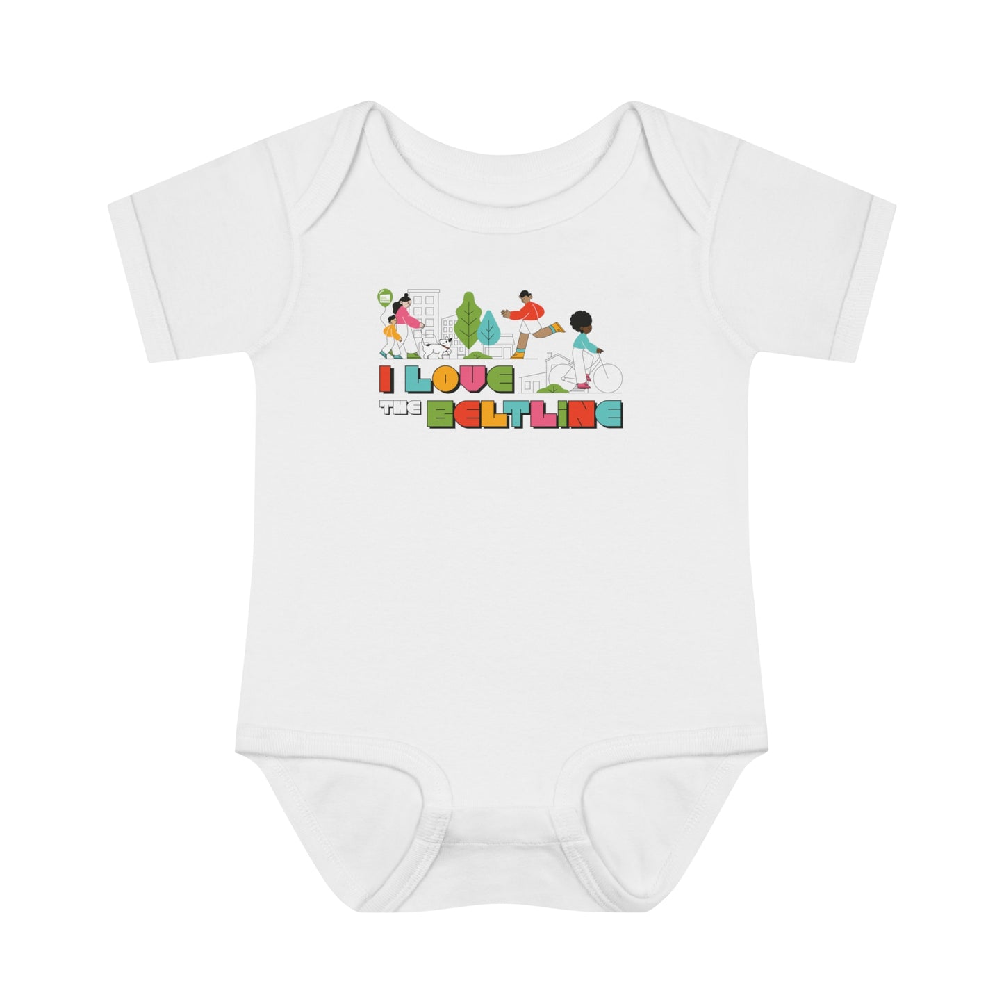 I Love the BeltLine Unisex Bodysuit