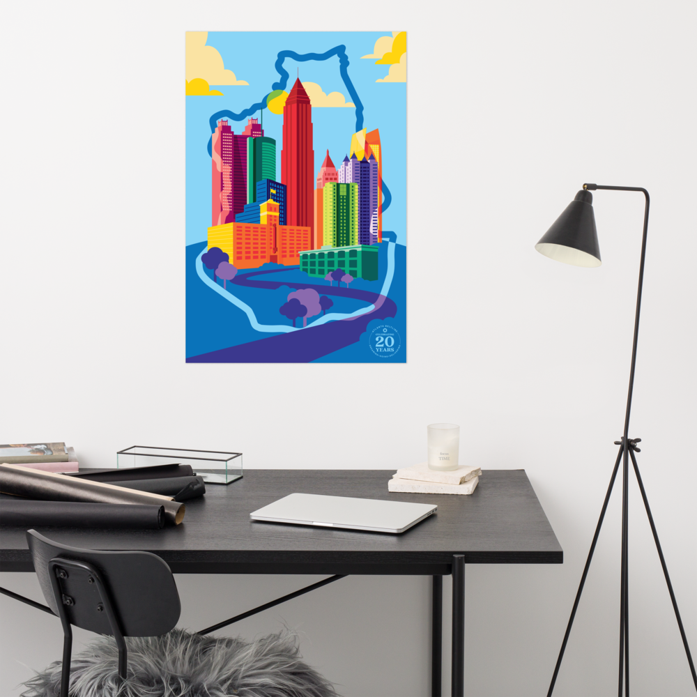 Atlanta Beltline Commemorative Poster – 24"x36"