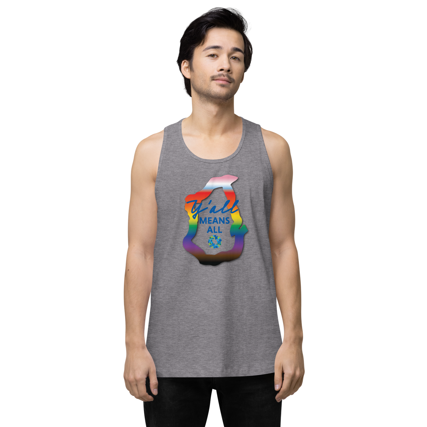 Y'all Means All Men's Tank