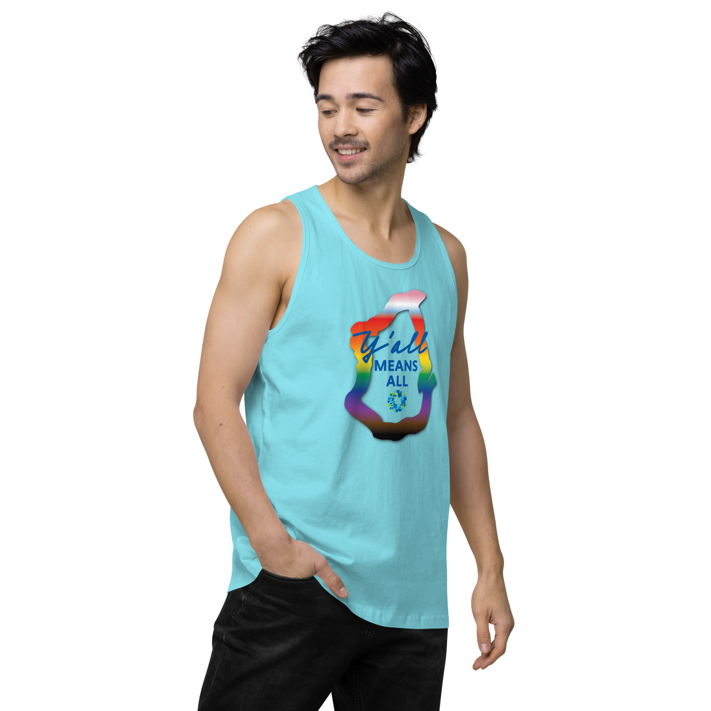 Y'all Means All Men's Tank