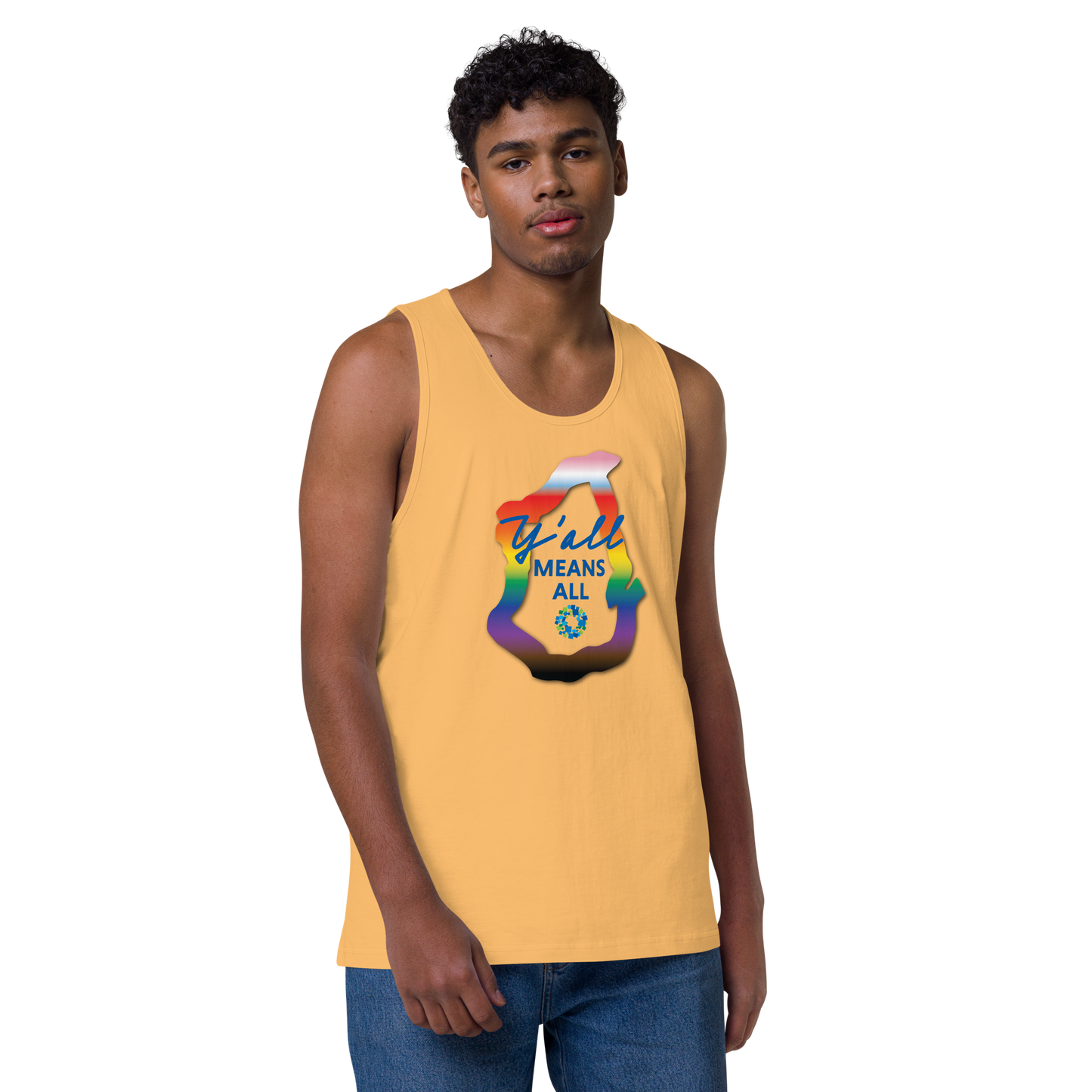 Y'all Means All Men's Tank