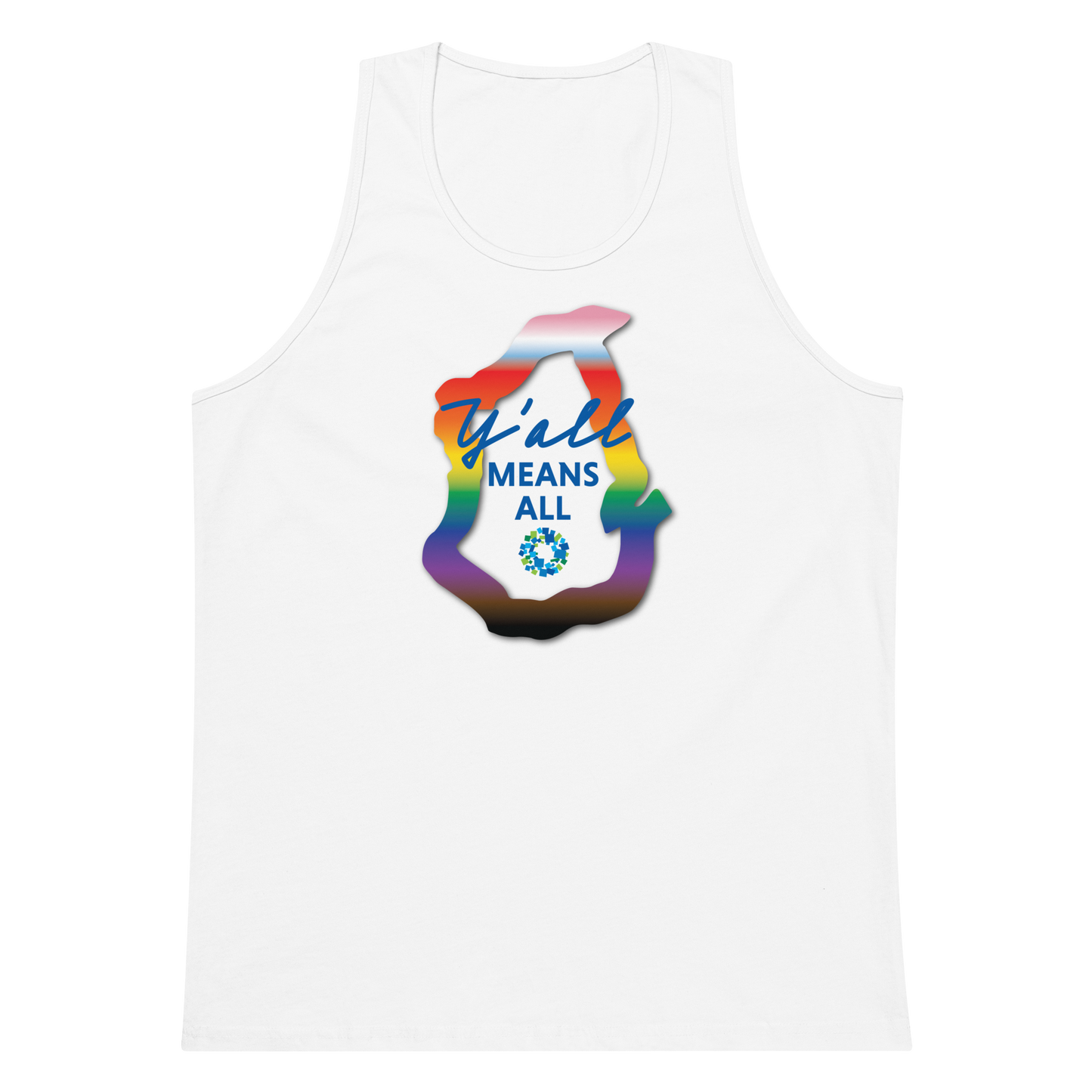 Y'all Means All Men's Tank
