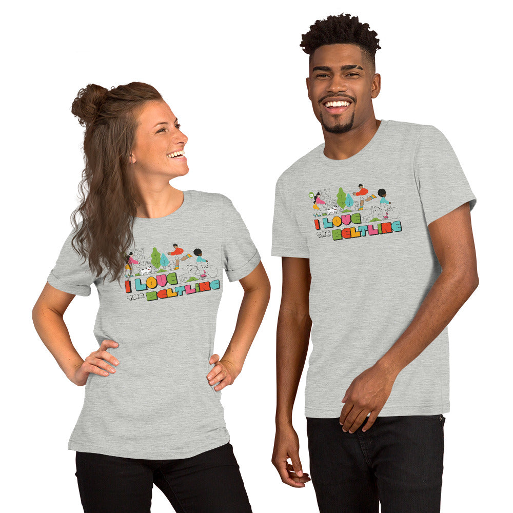 I Love the BeltLine Unisex T-shirt