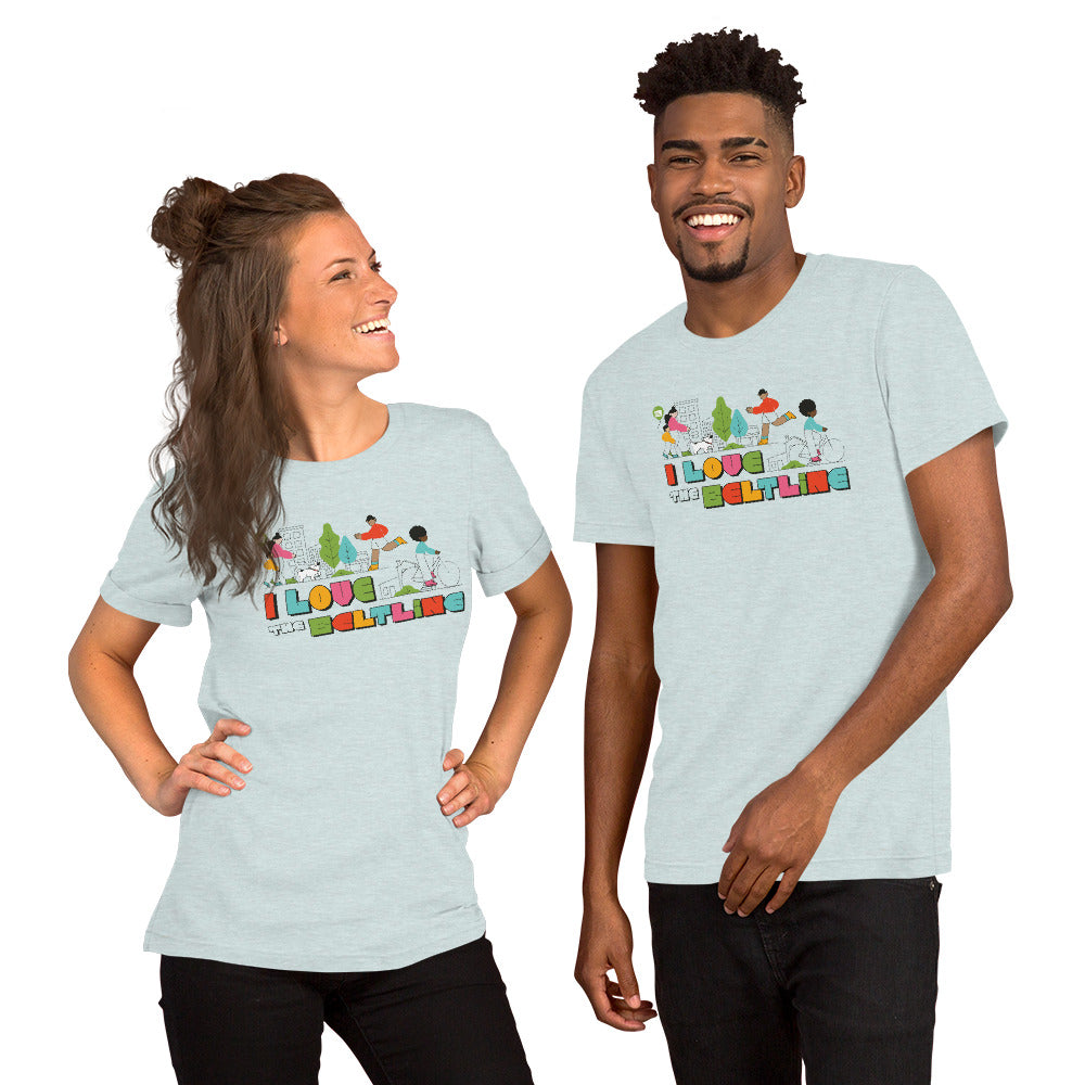 I Love the BeltLine Unisex T-shirt