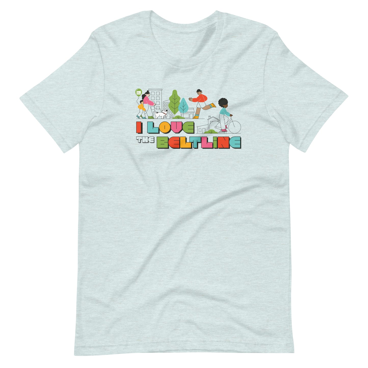 I Love the BeltLine Unisex T-shirt