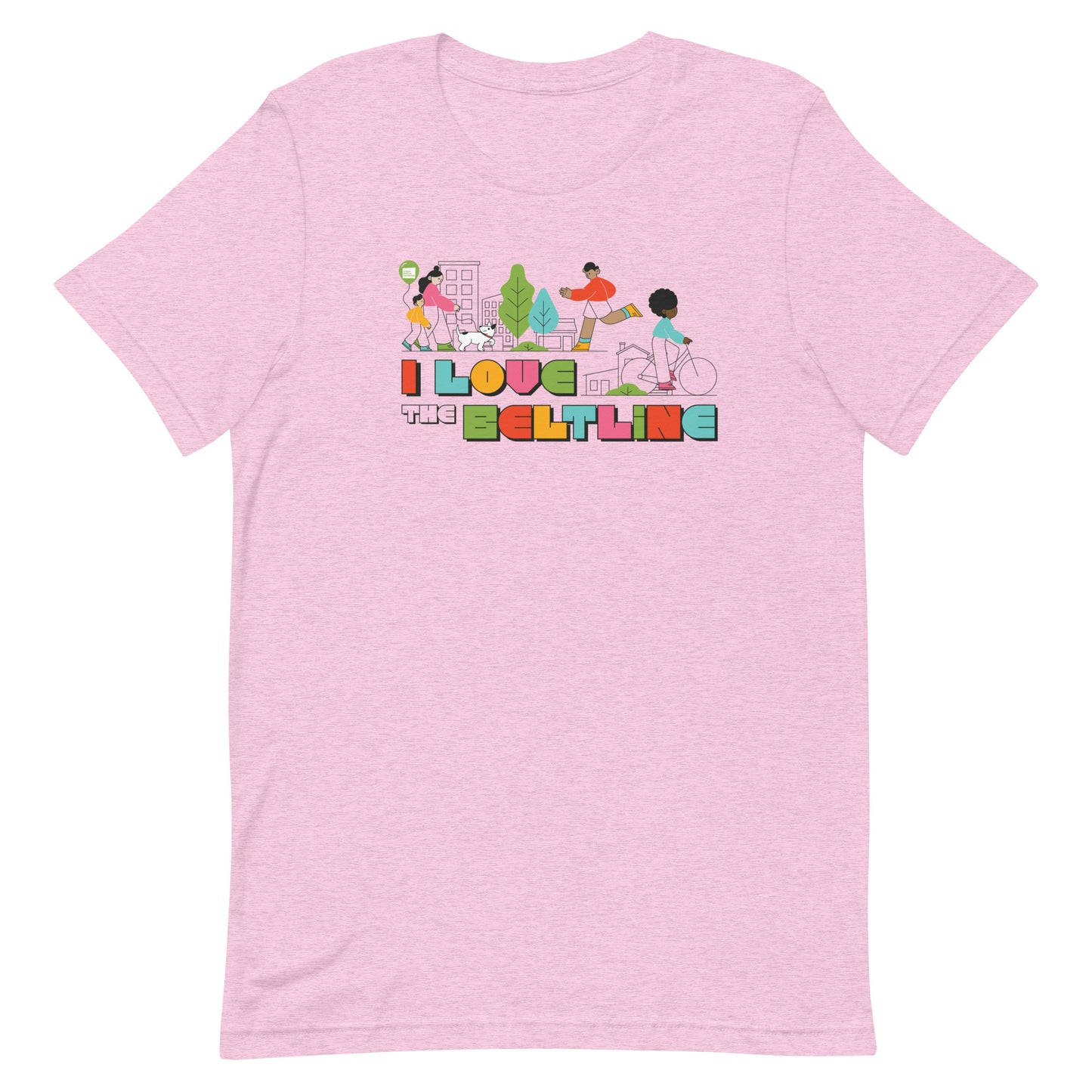 I Love the BeltLine Unisex T-shirt