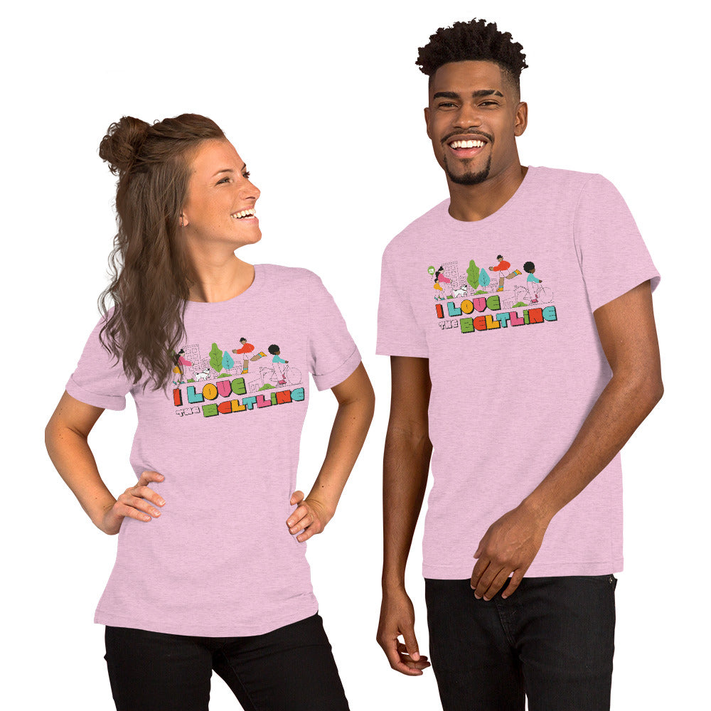 I Love the BeltLine Unisex T-shirt