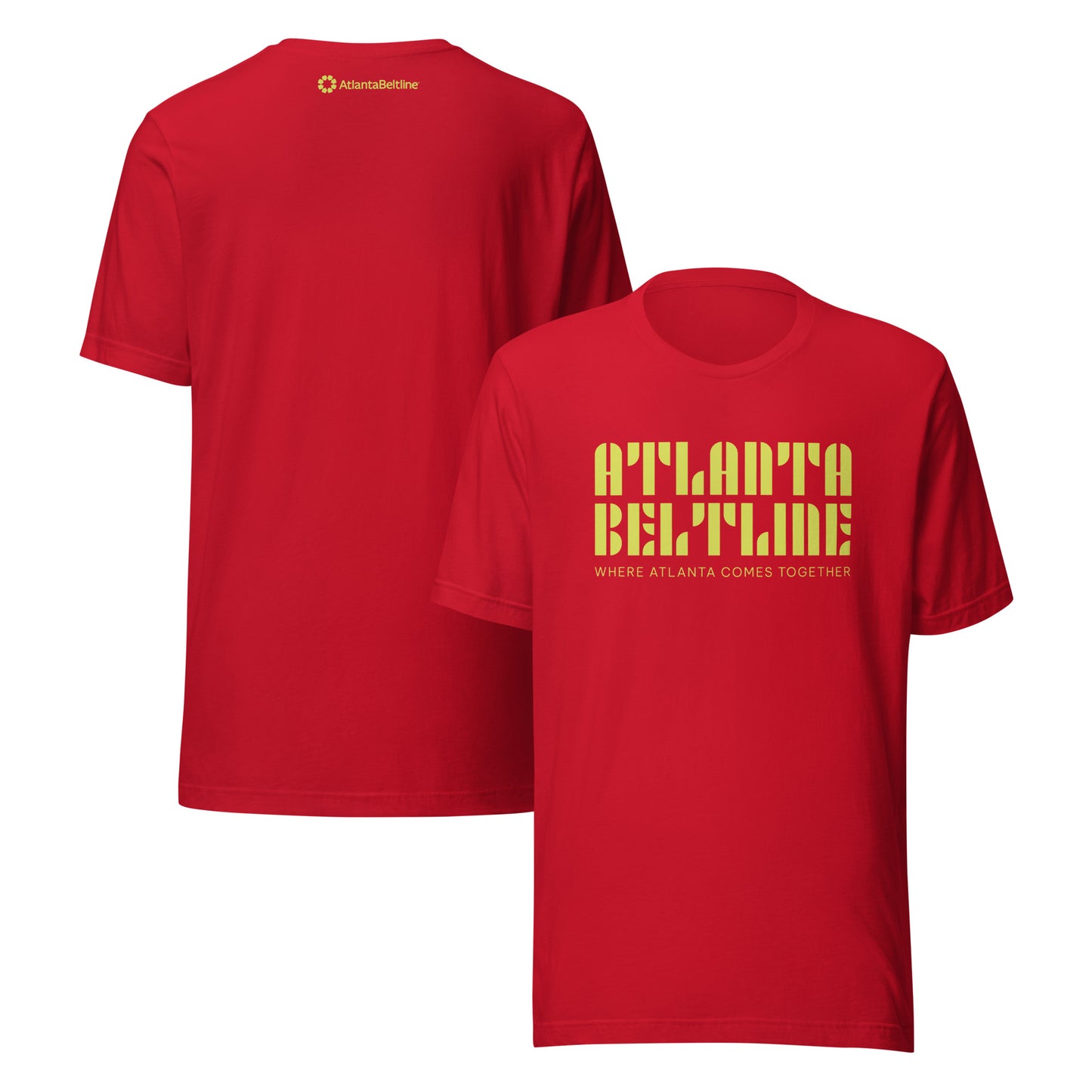 Atlanta Beltline Unisex S/S Tee - Red
