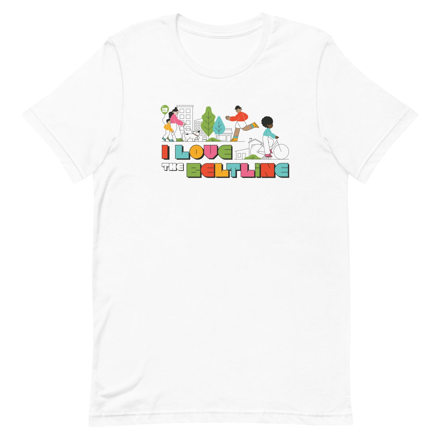 I Love the BeltLine Unisex T-shirt