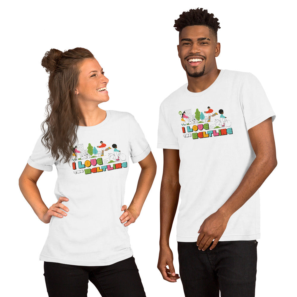 I Love the BeltLine Unisex T-shirt