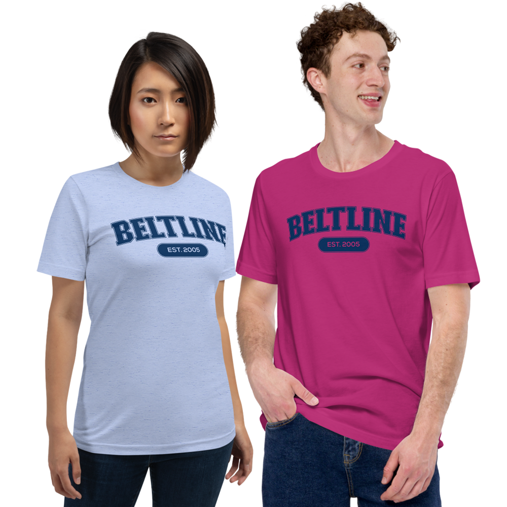 BeltLine Established Unisex Tee - Navy