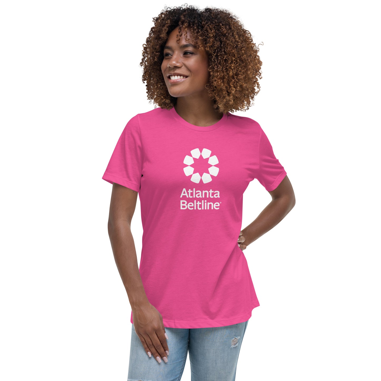 Beacon Stacked Women's S/S Tee - Bright