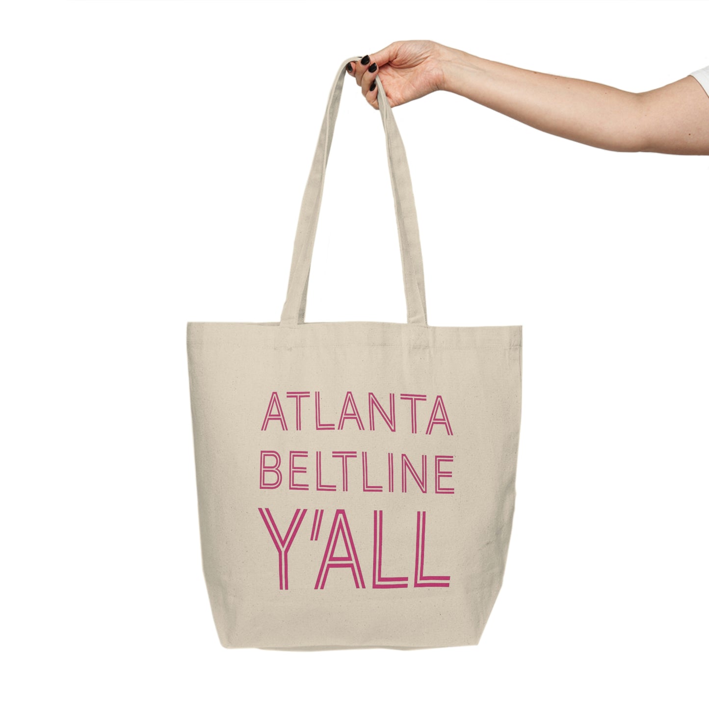 Atlanta BeltLine Y'All Tote - Pink