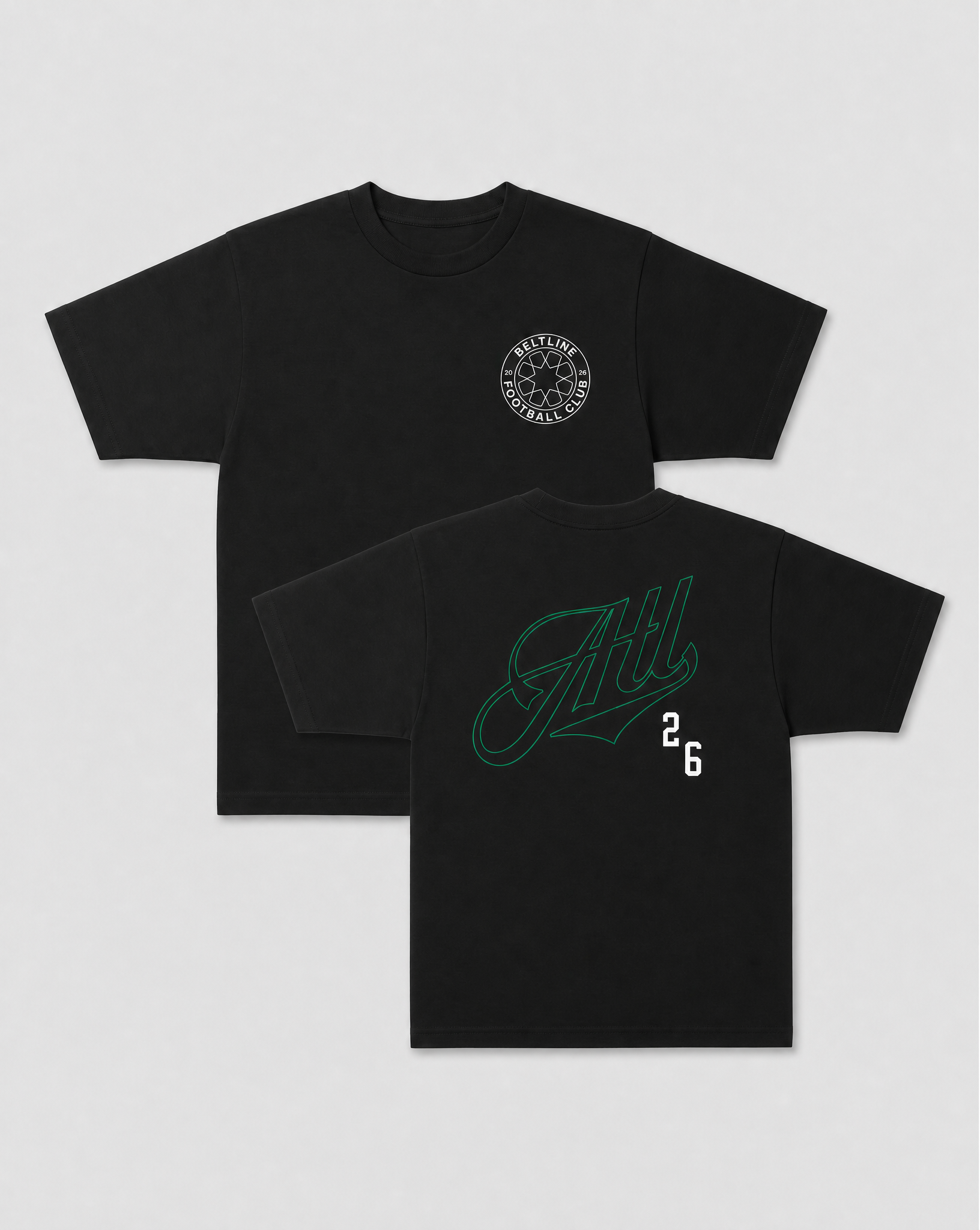 Beltline FC Black Tee