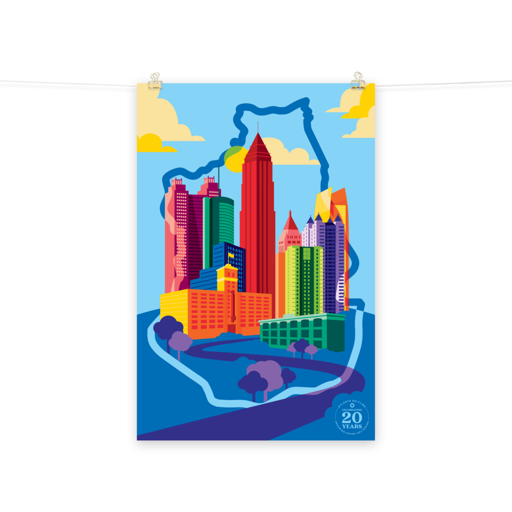 Atlanta Beltline Commemorative Poster – 24"x36"