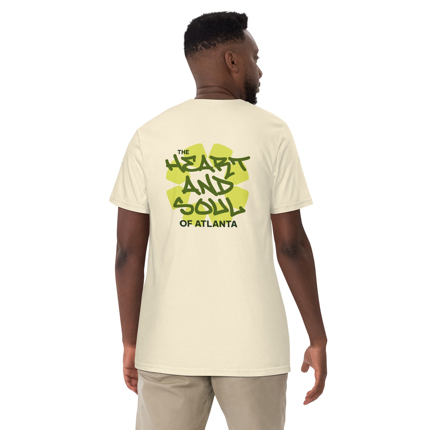 Tan Heart & Soul Unisex Comfort Colors t-shirt