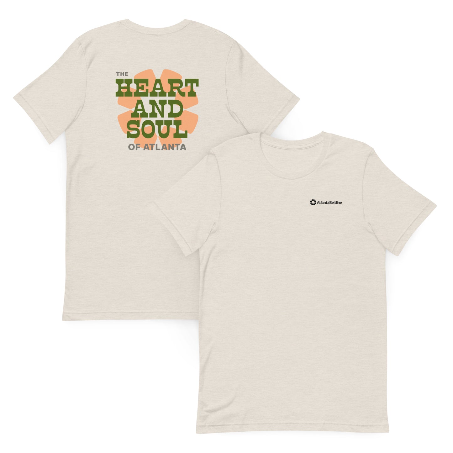 Heart & Soul Unisex S/S Tee - Soft Cream