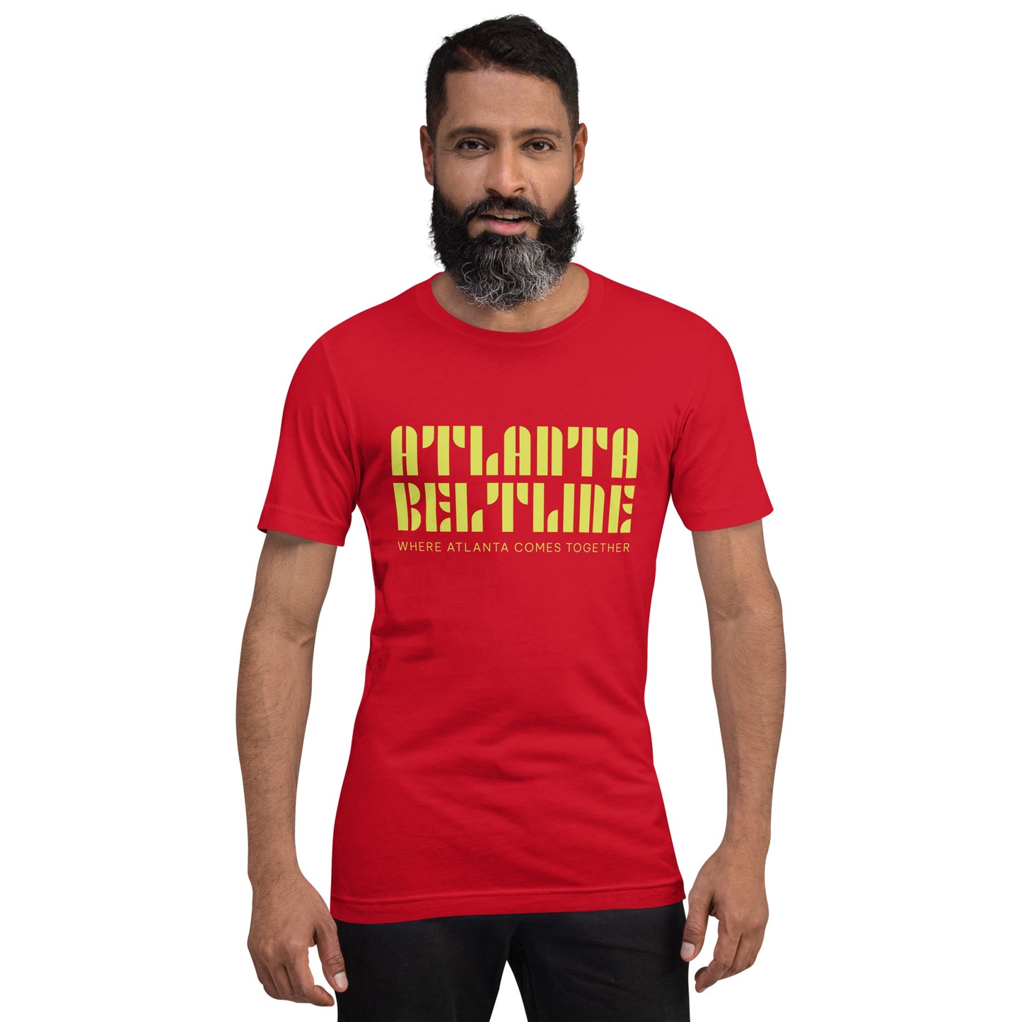 Atlanta Beltline Red Unisex t-shirt