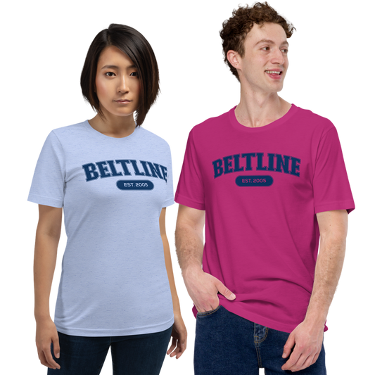 BeltLine Established Unisex Tee - Navy