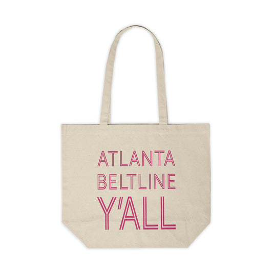 Atlanta BeltLine Y'All Tote - Pink